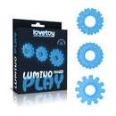Lumino Play Penis Rings 3 Pack
