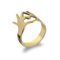 Ring With Hands And Heart