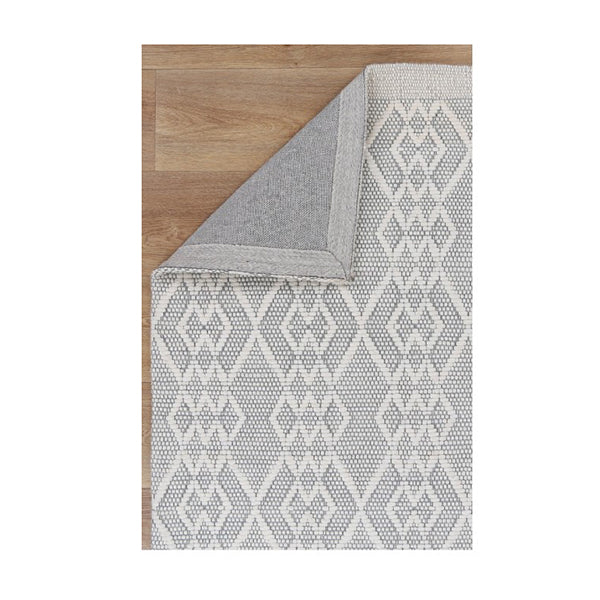 Rio Jewel Grey Wool Rug