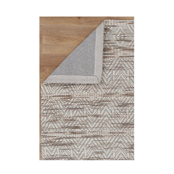 Rio Natural Beige Wool Rug