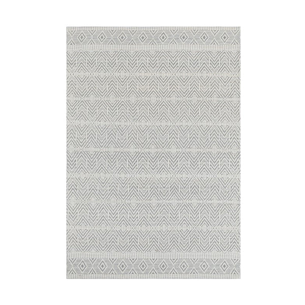 Rio Natural Light Grey Wool Rug