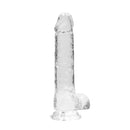 Realrock 8 Inches Realistic Dildo With Balls