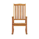 Rocking Chair With Cushions Solid Acacia Wood