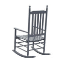 Rocking Chair With Curved Seat Wood