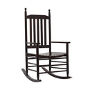 Rocking Chair With Curved Seat Wood