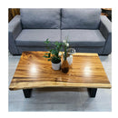 Rockley Coffee Table Live Edged Raintree Wood