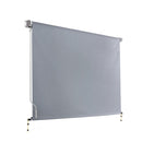 Outdoor Blind Window Privacy Screen Roll Down Awning Canopy Grey
