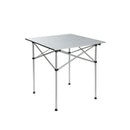 Roll Up Camping Table Foldable Portable Picnic Garden Bbq Desk 70Cm