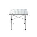Roll Up Camping Table Foldable Portable Picnic Garden Bbq Desk 70Cm