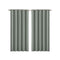 2 Pcs Room Darkening Blockout Curtains Panels 3 Layers Eyelet