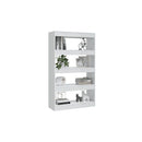 Room Divider High Gloss White 80 X 30 X 135 Cm Engineered Wood