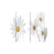 Room Divider 200cm x 180cm - Flower Print