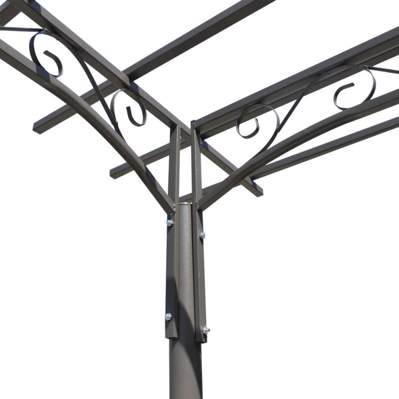 Rose Arch Garden Arbor Steel Decoration
