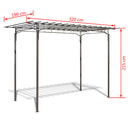 Rose Arch Garden Arbor Steel Decoration