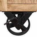 Rough Mango Wood Coffee Table 70x70x40cm