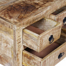 Rough Mango Wood Coffee Table 70x70x40cm