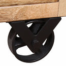 Rough Mango Wood Coffee Table 70x70x40cm