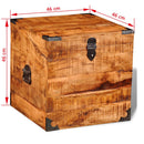 Rough Mango Wood Square Chest