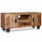 Rough Mango Wood TV Cabinet 110x30x50cm