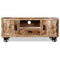 Rough Mango Wood TV Cabinet 110x30x50cm