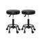 2X Salon Stool Swivel Round Barber Bar Stools Hydraulic Lift Black