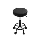 2X Salon Stool Swivel Round Barber Bar Stools Hydraulic Lift Black