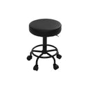 2X Salon Stool Swivel Round Barber Bar Stools Hydraulic Lift Black