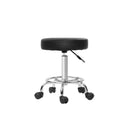 2X Salon Stool Round Swivel Barber Bar Stools Hydraulic Lift Chrome