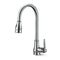 Round Chrome Vintage 360 Swivel Pull Out Mixer Tap Bar Faucets Brass