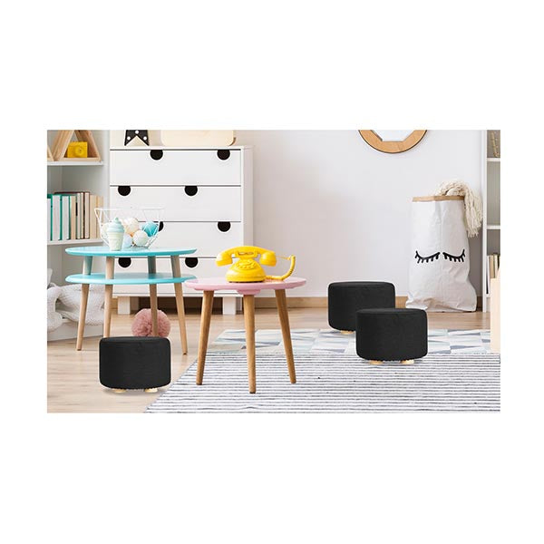 2 Pcs Round Foot Stool