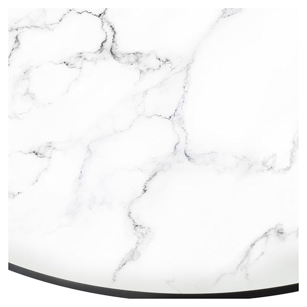 Dining Table Kitchen Swivel Marble Tulip Outdoor Round Metal White
