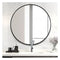60Cm Round Wall Mirror Bathroom Makeup Mirror By Della Francesca