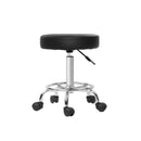 Round Salon Stool Pu Swivel Chair Hydraulic Lift