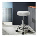 Round Salon Stool Pu Swivel Chair Hydraulic Lift