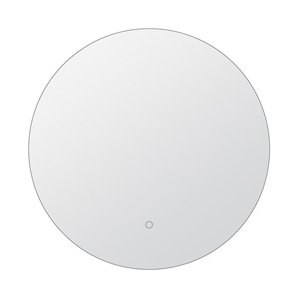 Round Touch Led Light Bathroom Vanity Wall Mounted Mirror 80Cm