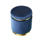 Round Velvet Ottoman Foot Rest