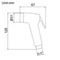 Round Toilet Bidet Spray Kit