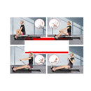 Rowing Exercise Machine Rower Hydraulic Resistance Fitness Gym