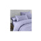 Royal Comfort Quilt Cover Set Hypoallergenic King Lilac Grey