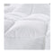 Royal Comfort Wool Blend Quilt Premium Hotel Cotton Cover Queen White
