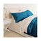 1000 Thread Bamboo Cotton Quilt Cover Pillowcase Set King Mineral Blue