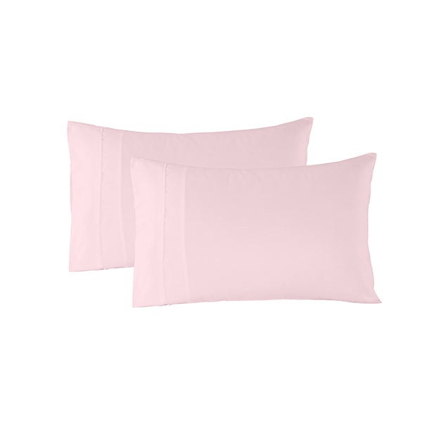 Royal Comfort Sheet Set 4Pcs Satin Weave Finish King Soft Pink