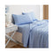3000 Thread Cooling Sheet Set Ultra Soft Bedding Queen Light Blue