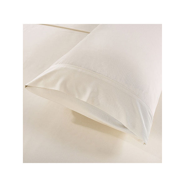 Royal Comfort Bamboo Blended Sheet Pillowcases Set 1000Tc King Ivory