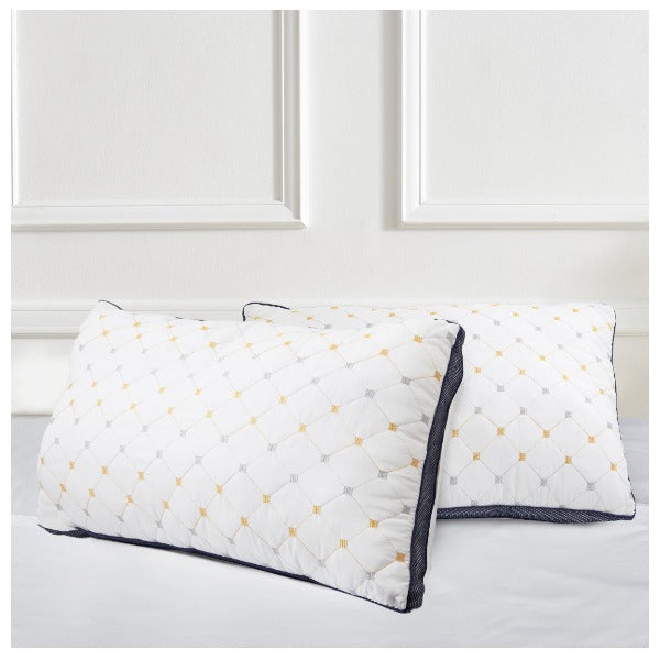 Royal Comfort Chiro 2Pcs Comfort Pillows Hotel Quality Ultra Comfort