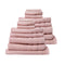 Royal Comfort 16 Piece Egyptian Cotton Eden Towel Set Blush