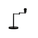 Rubbed Bronze Swing Arm Base