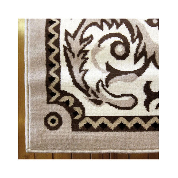 Ruby Beige Hallway Runner Rug