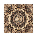 Ruby Beige Non Shedding Rug