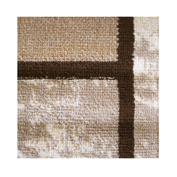 Ruby Beige Stain Resistant Rug